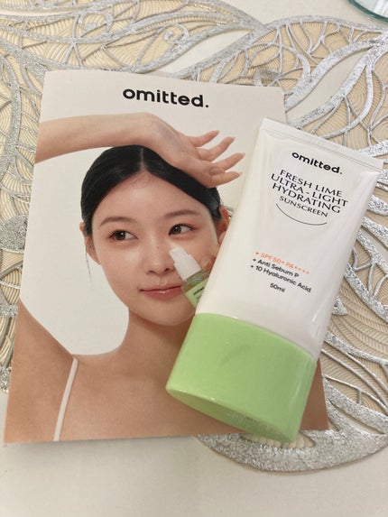 フレッシュライムツヤ肌水分サンクリーム/omitted./日焼け止めクリームを使ったクチコミ(4枚目)