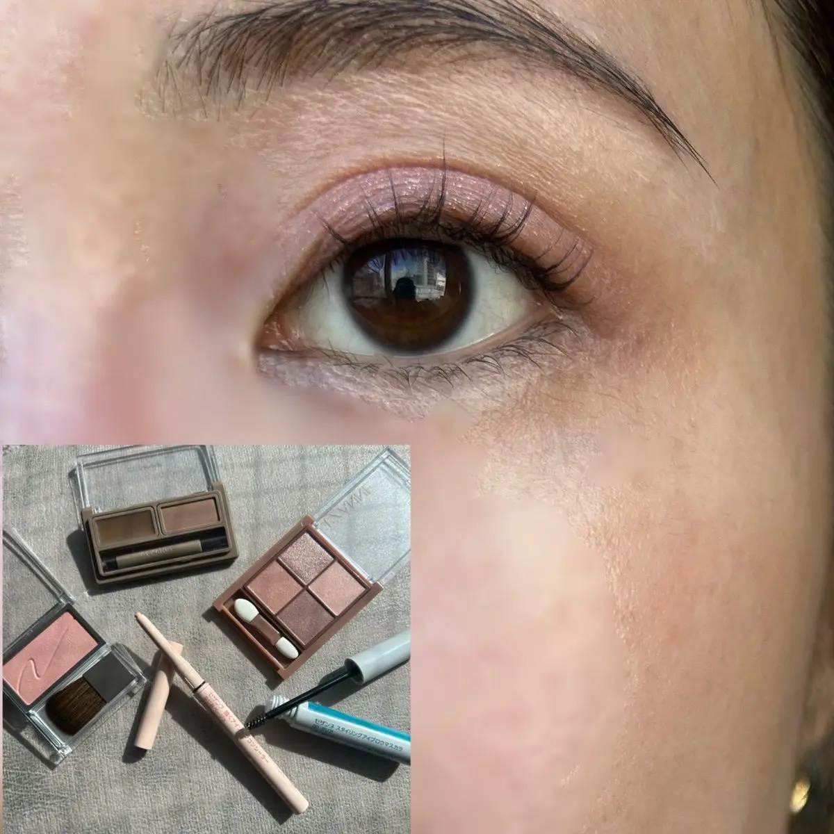 アイブロウワックス＆パウダー/CEZANNE/アイブロウを使ったクチコミ（1枚目）