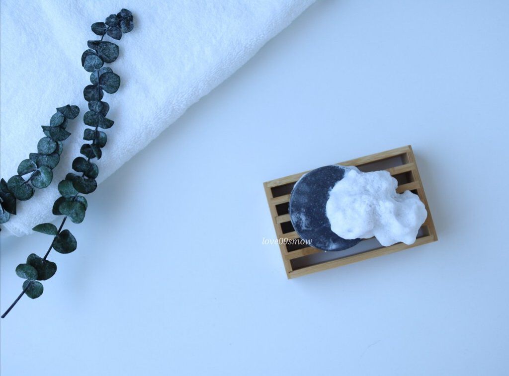 高濃度 竹塩石鹸プレミアム しっとりタイプ/Reductio/ボディ石鹸を使ったクチコミ（2枚目）