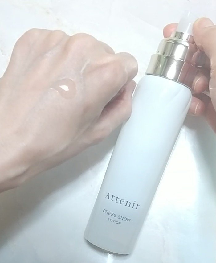 ドレススノー ローション【医薬部外品】 /アテニア/化粧水を使ったクチコミ（3枚目）