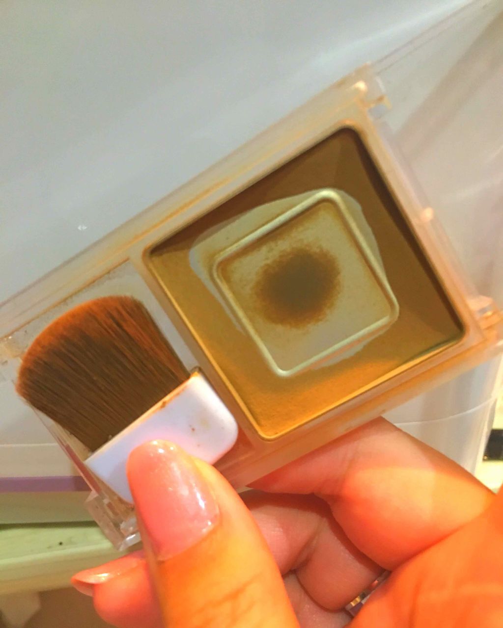 シェーディングパウダー/キャンメイク/シェーディングを使ったクチコミ（1枚目）