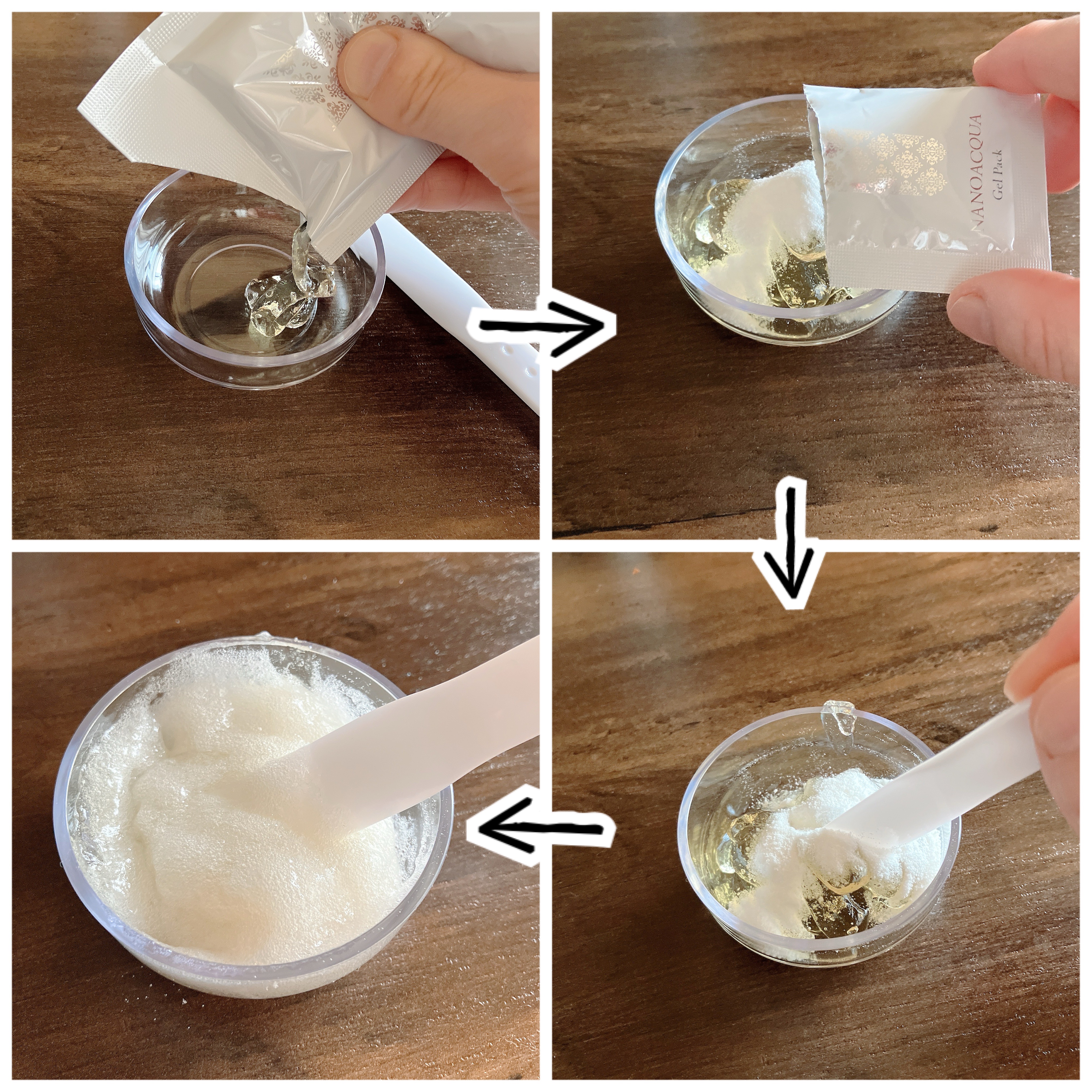 炭酸ジェルパック/NANO ACQUA/洗い流すパック・マスクを使ったクチコミ（3枚目）