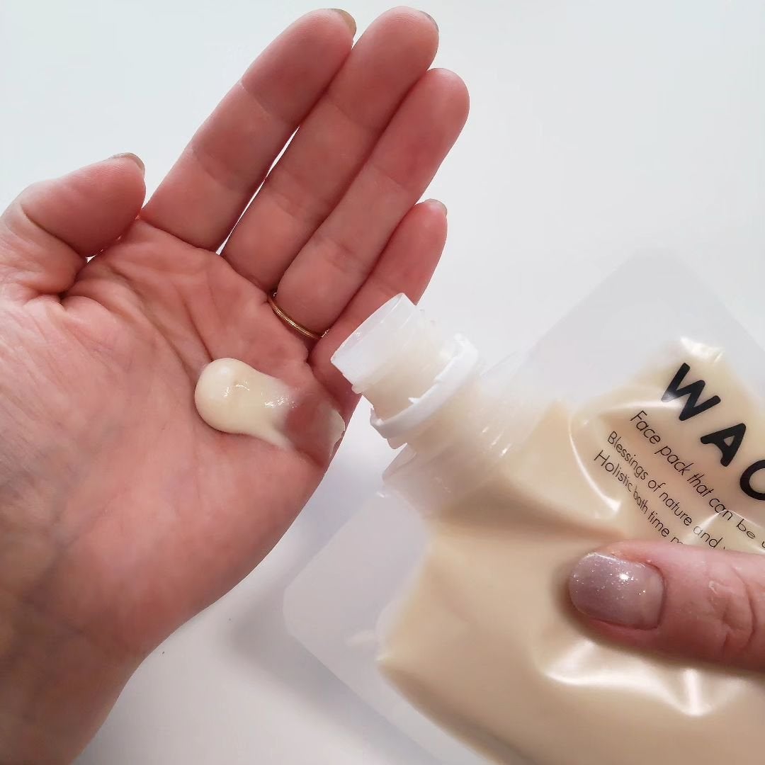 skinmarche WAOPLUS プラントベースミルクブースターマスク/ブレーンコスモス/洗い流すパック・マスクを使ったクチコミ(2枚目)