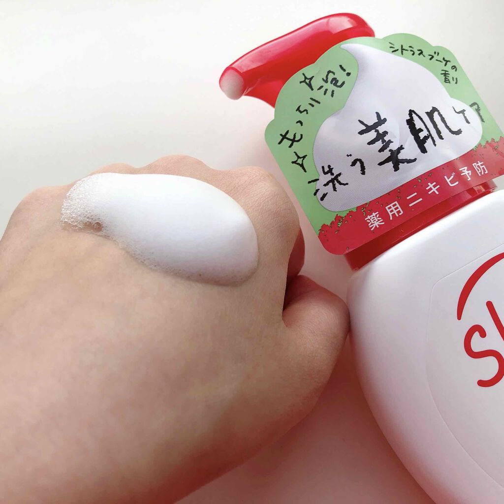 薬用泡のふんわり洗顔/スキンライフ/泡洗顔を使ったクチコミ（3枚目）
