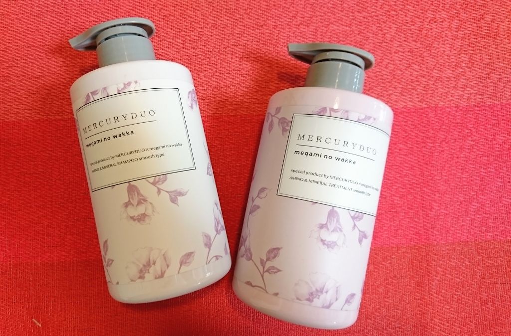 MERCURYDUO シャンプー【スムース】・トリートメント【スムース】/R&/市販シャンプーを使ったクチコミ(1枚目)
