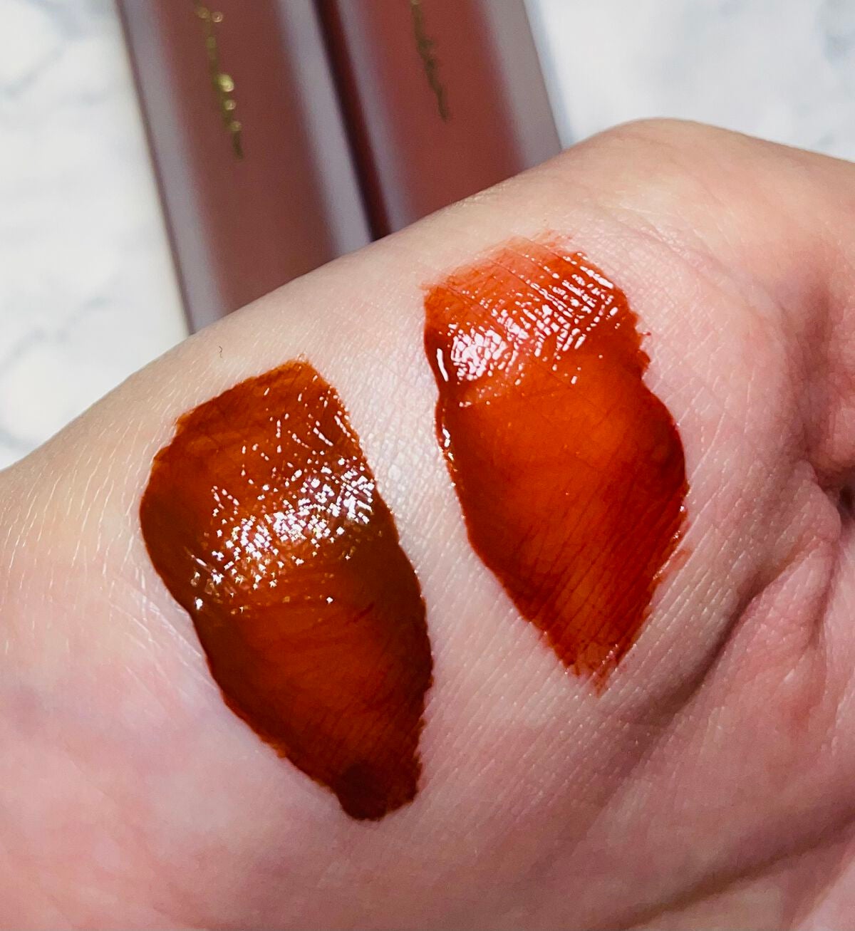 センシュアルフィックスティント/Ririmew/リップティントを使ったクチコミ(4枚目)