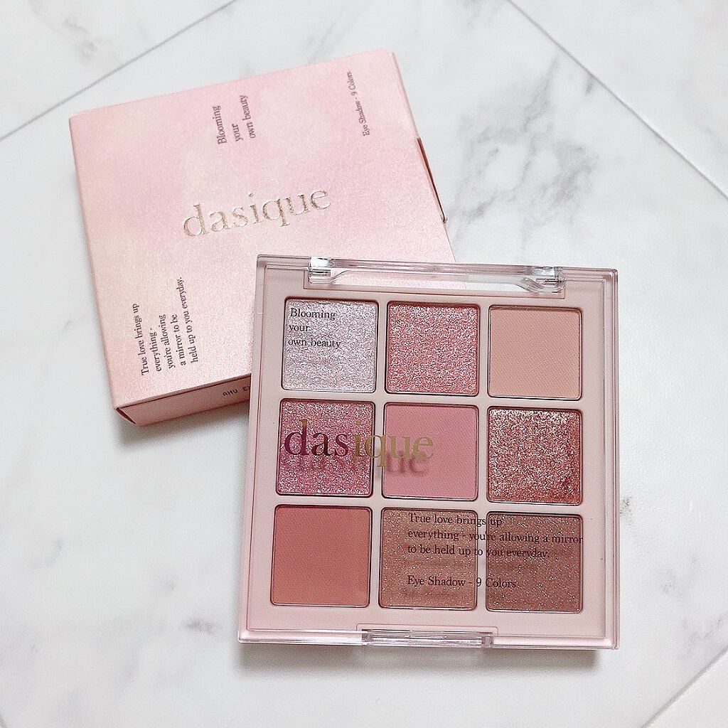 シャドウパレット/dasique/アイシャドウパレットを使ったクチコミ(1枚目)