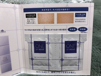 ザ ウォーター メイト/ONE BY KOSE/化粧水を使ったクチコミ(3枚目)