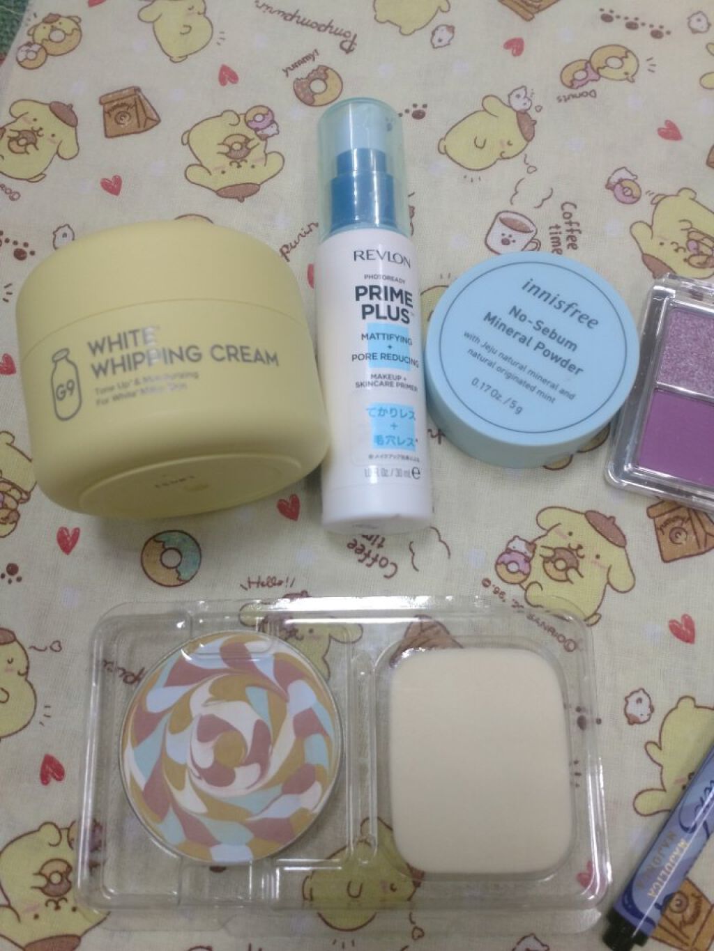 ディエム クルール カラーブレンドファンデーション(旧)のクチコミ「今日のベースメイク！

G9 SKIN　WHITE WHIPPING CREAM　ウユクリーム.....」（1枚目）