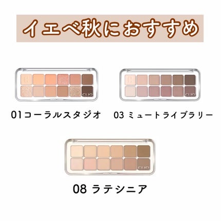 プロ アイ パレット エアー/CLIO/アイシャドウパレットを使ったクチコミ(5枚目)