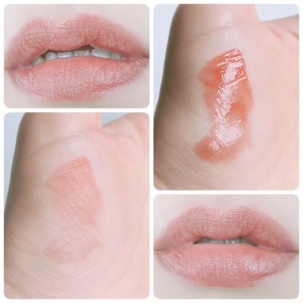 ウォーターリフレクティングリップティント/INTO U/リップティントを使ったクチコミ(4枚目)