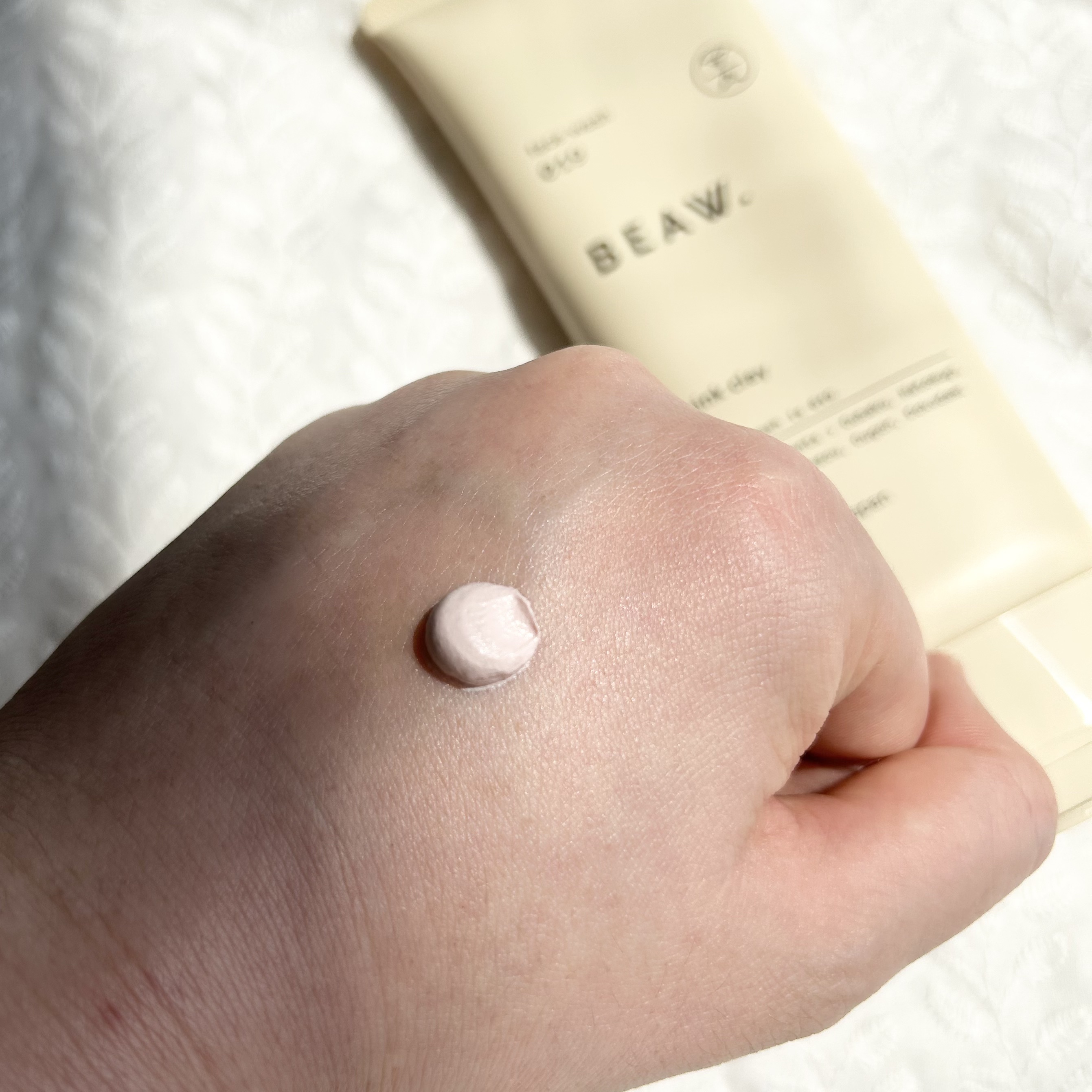 フェイスウォッシュ019 ピンククレイ/BEAW./洗顔フォームを使ったクチコミ（2枚目）