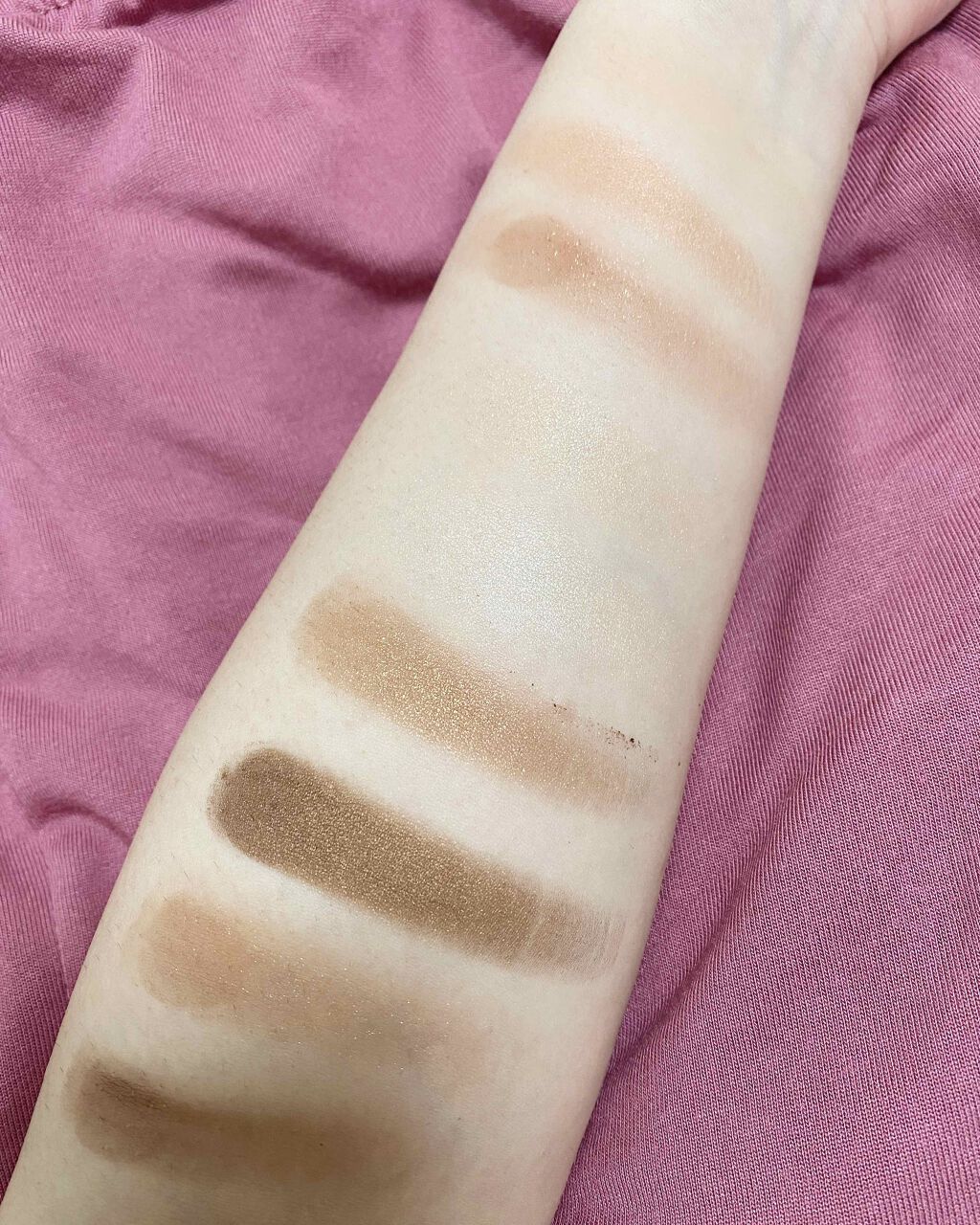 UR GLAM　BLOOMING EYE COLOR PALETTE/U R GLAM/アイシャドウパレットを使ったクチコミ（2枚目）