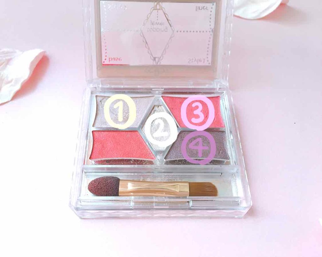 【旧品】パーフェクトスタイリストアイズ/キャンメイク/アイシャドウパレットを使ったクチコミ（2枚目）