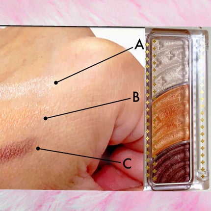 トーンアップアイシャドウ/CEZANNE/アイシャドウパレットを使ったクチコミ(3枚目)