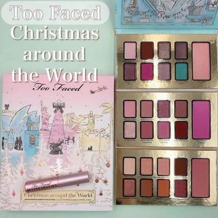 クリスマス アラウンド ザ ワールド メイクアップコレクション/Too Faced/メイクアップキットを使ったクチコミ(1枚目)