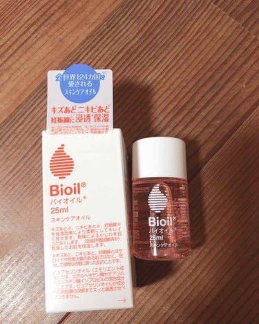 口コミがよくてずっと気になってたBioil
やっと購入～合わなかったらと思い1番小さいサイズでお試し購入( * ॑꒳ ॑* )800円ぐらい？だったような…(曖昧ですみません💦)

～使ってみた感想～
