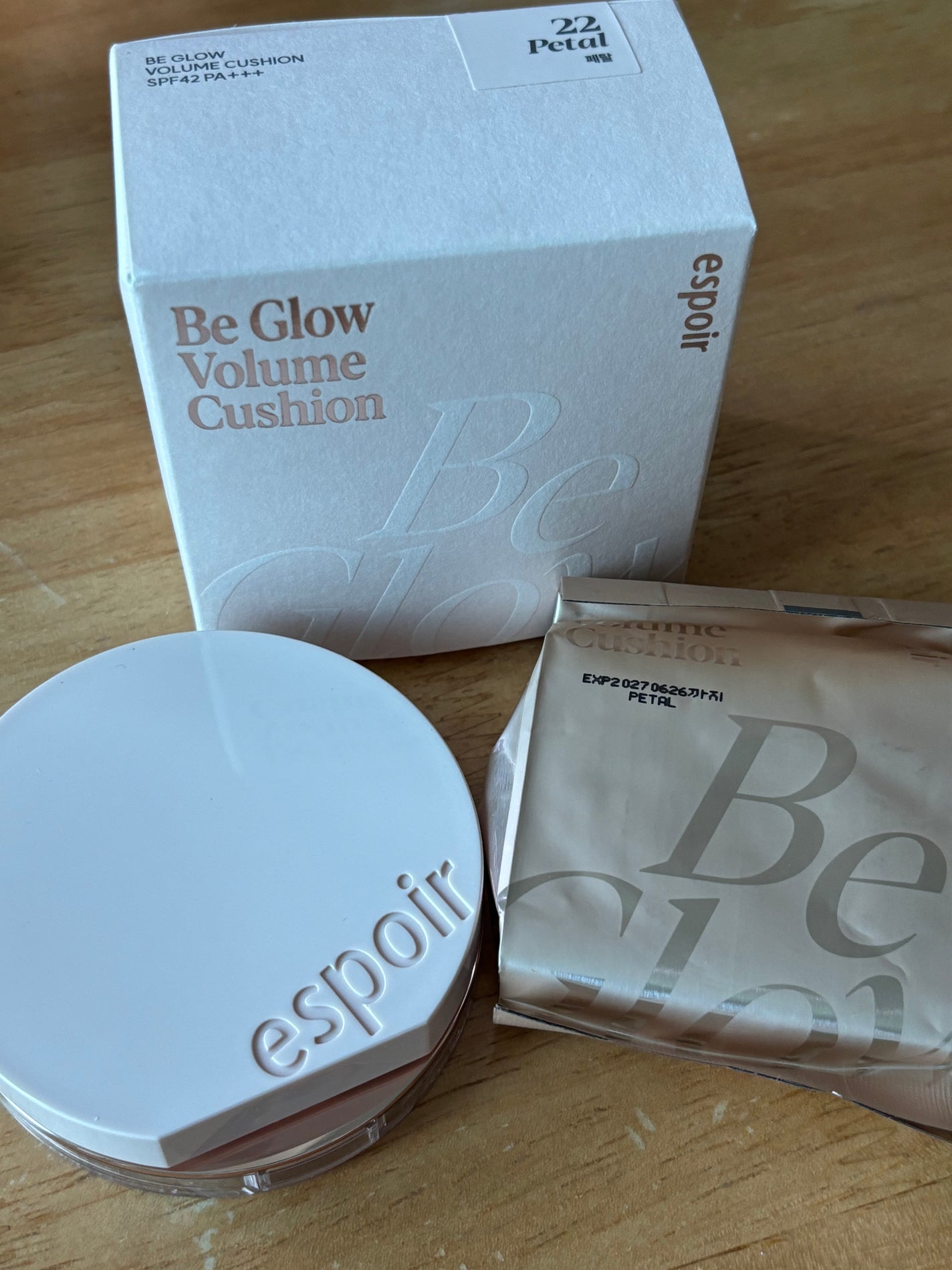 エスポア ビーグロー ボリュームクッション/espoir/クッションファンデーションを使ったクチコミ(1枚目)
