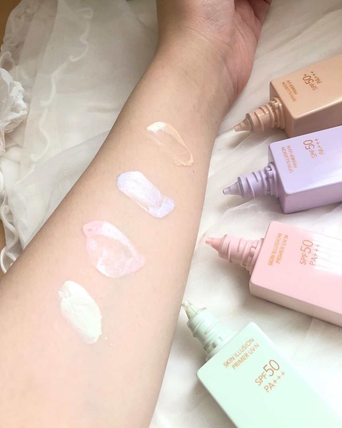 スキンイリュージョンプライマーUV/コフレドール/化粧下地を使ったクチコミ（3枚目）