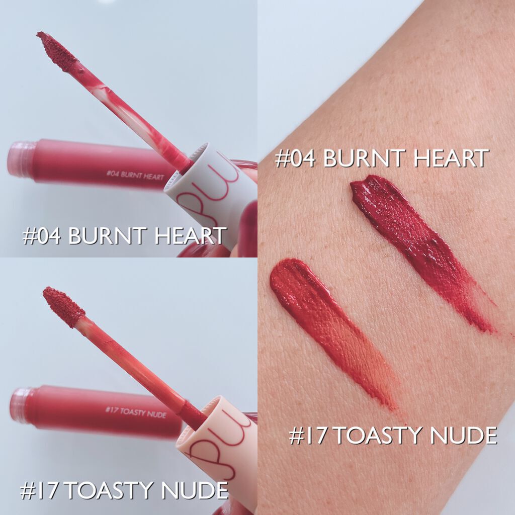 ゼロベルベットティント/rom&nd/リップティントを使ったクチコミ(2枚目)