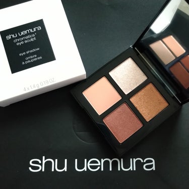 クロマティックス クワッド/shu uemura/アイシャドウパレットを使ったクチコミ（1枚目）