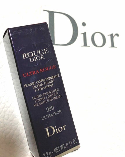 ルージュ ディオール ウルトラ ルージュ/Dior/口紅を使ったクチコミ(1枚目)