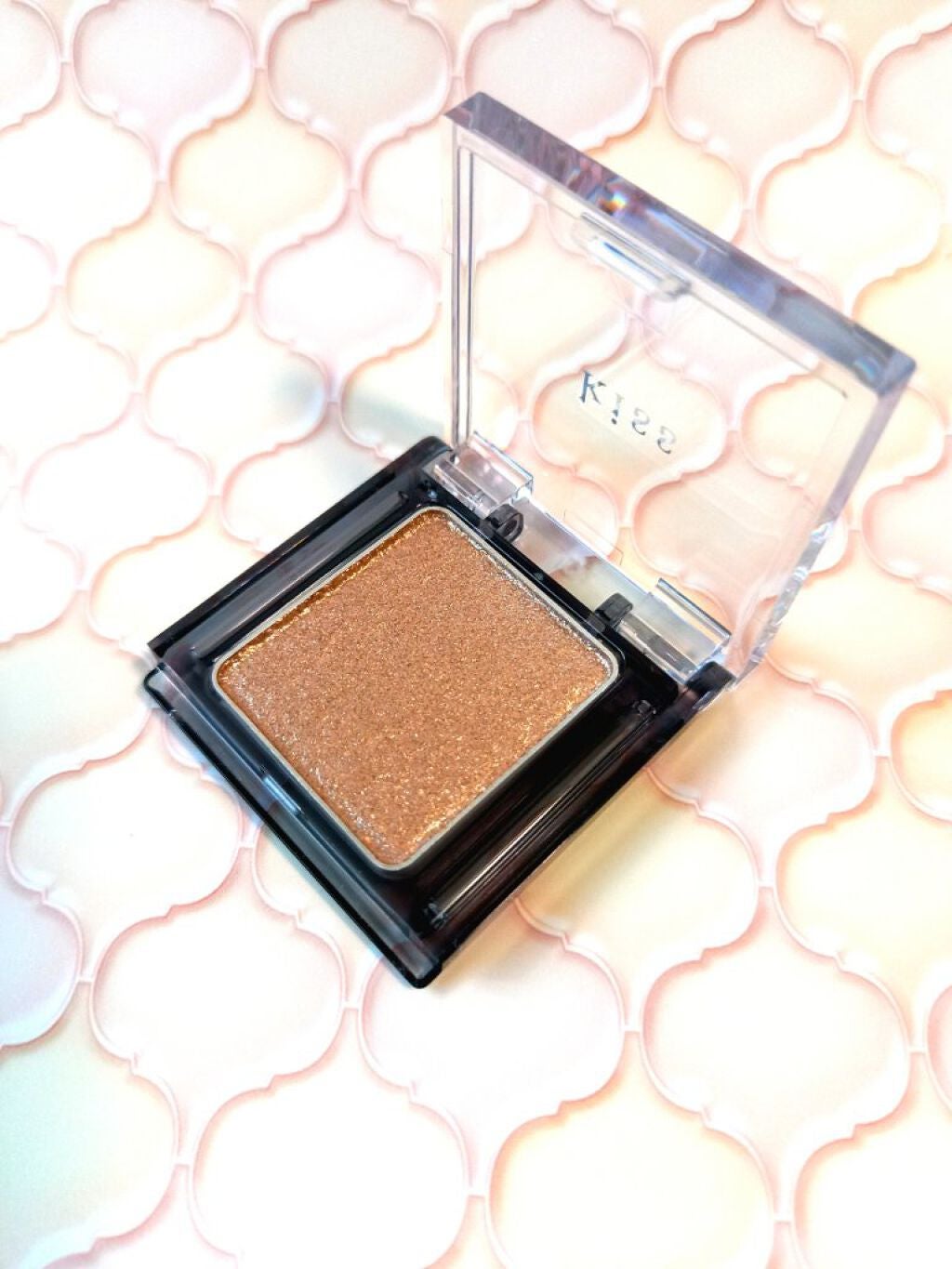 シアー グリッターアイズ/KiSS/単色アイシャドウを使ったクチコミ(2枚目)