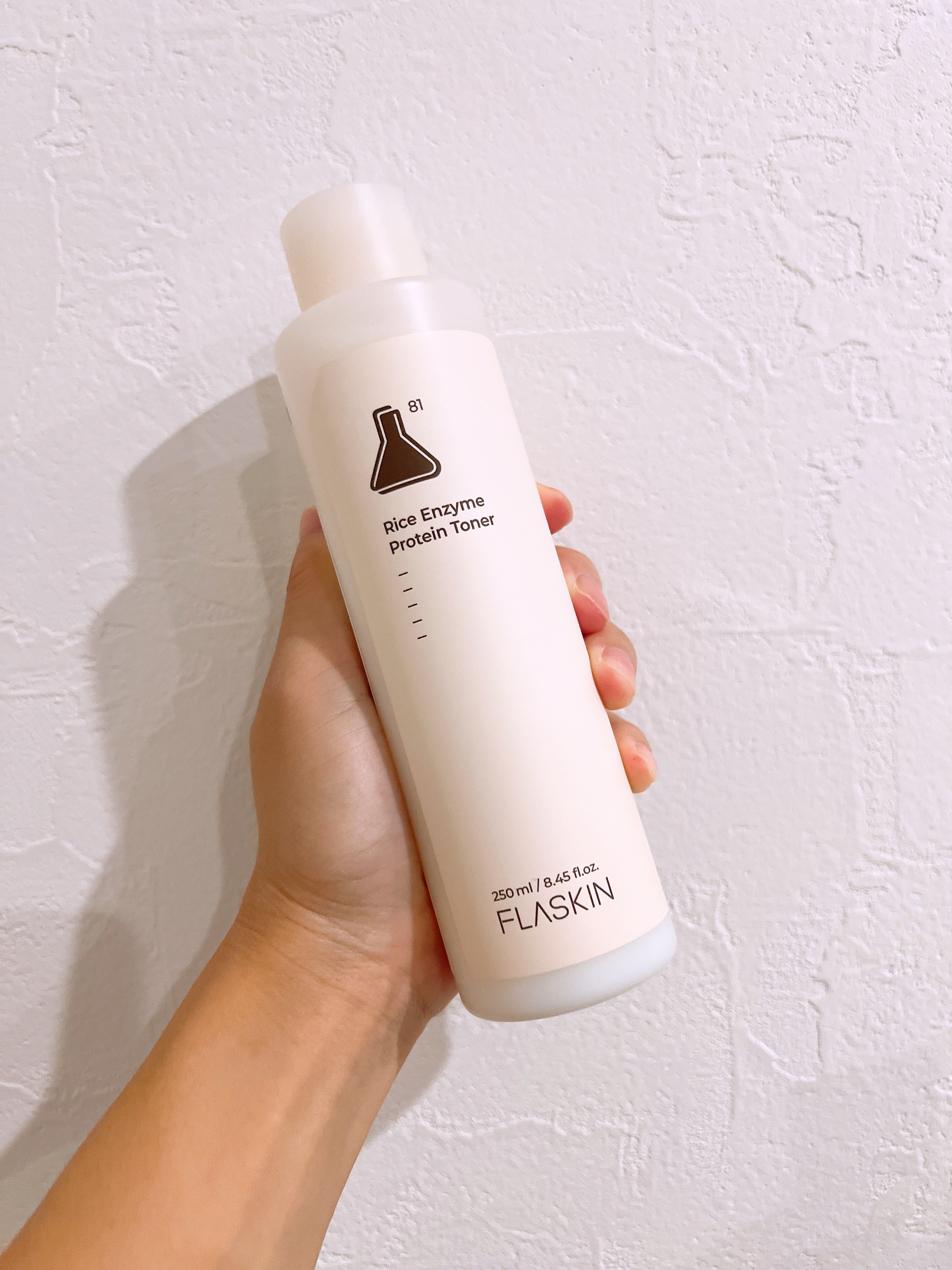 白米一番搾りタンパク質トナー/FLASKIN/化粧水を使ったクチコミ（1枚目）