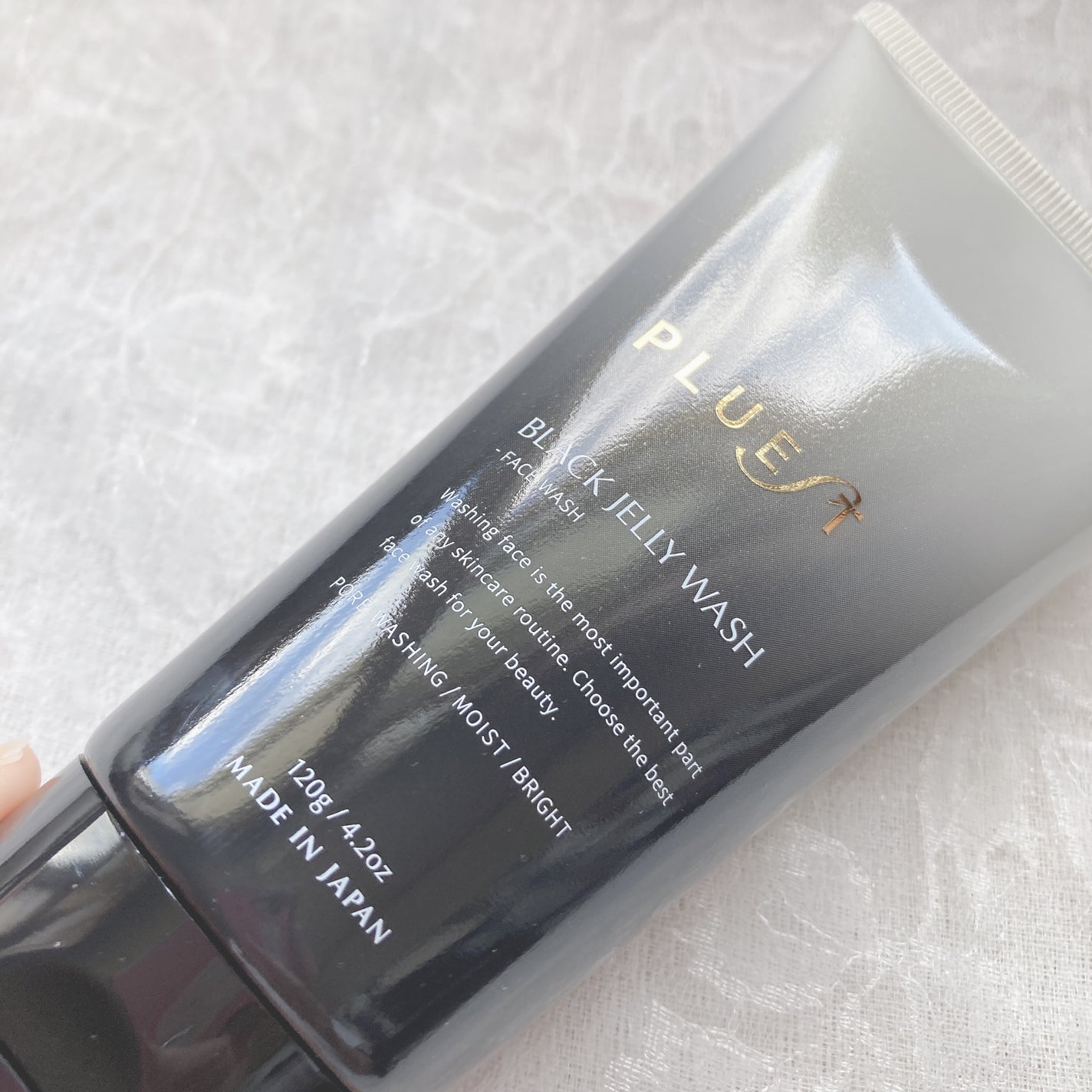 BLACK JELLY WASH(ブラックジェリーウォッシュ)/PLUEST/その他洗顔料を使ったクチコミ(3枚目)