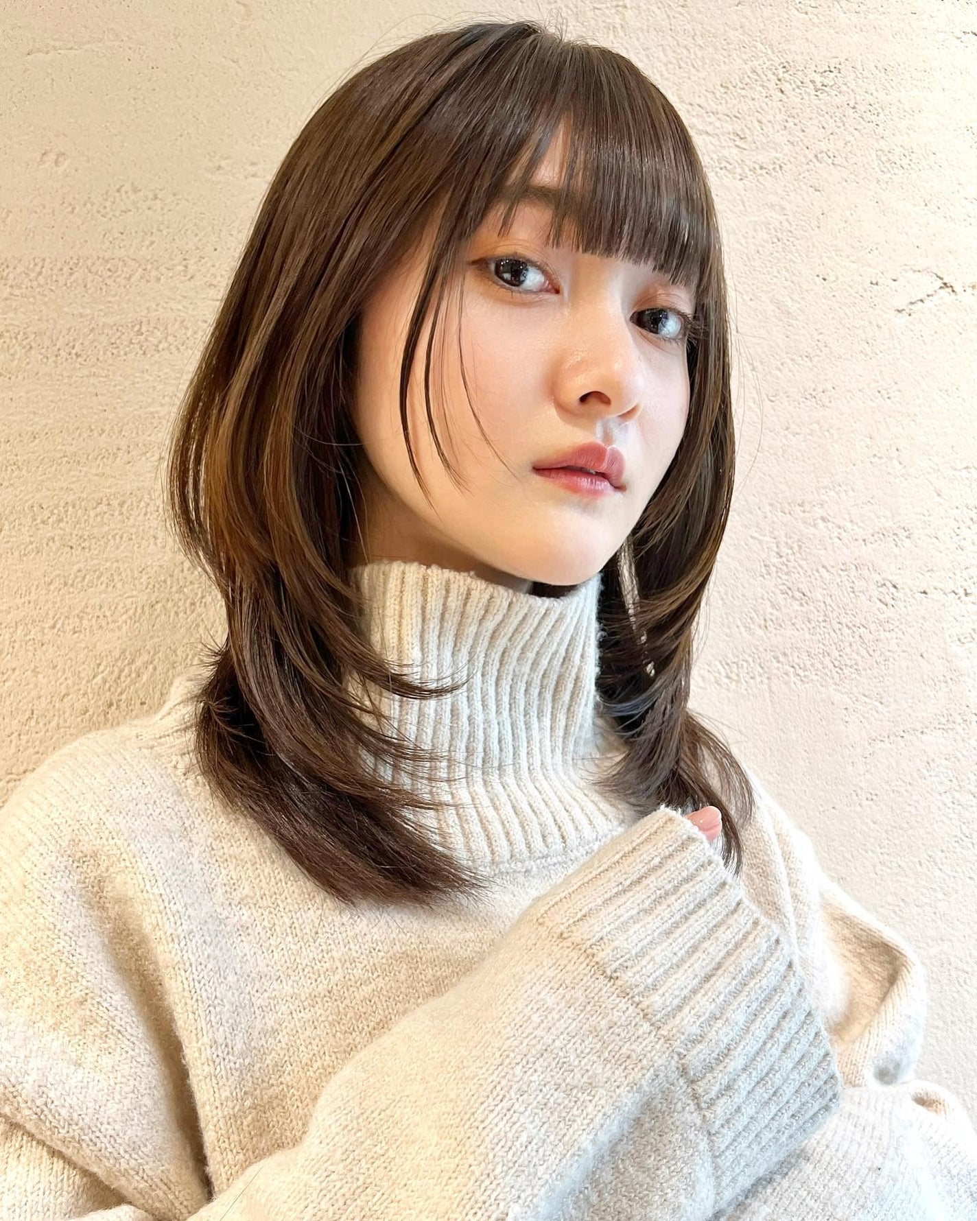 HARUNA on LIPS 「@konon_0212たっぷりレイヤーと、フルバングに✨✨.#..」(2枚目)