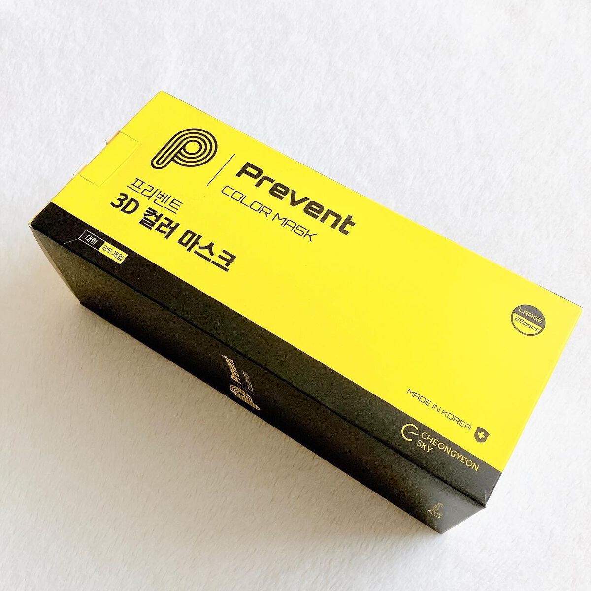 3D カラー立体マスク/prevent/マスクを使ったクチコミ(10枚目)