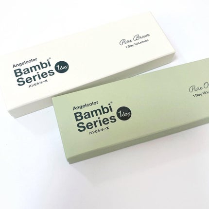 バンビシリーズ ワンデー ナチュラル/AngelColor/ワンデー(1DAY)カラコンを使ったクチコミ(6枚目)