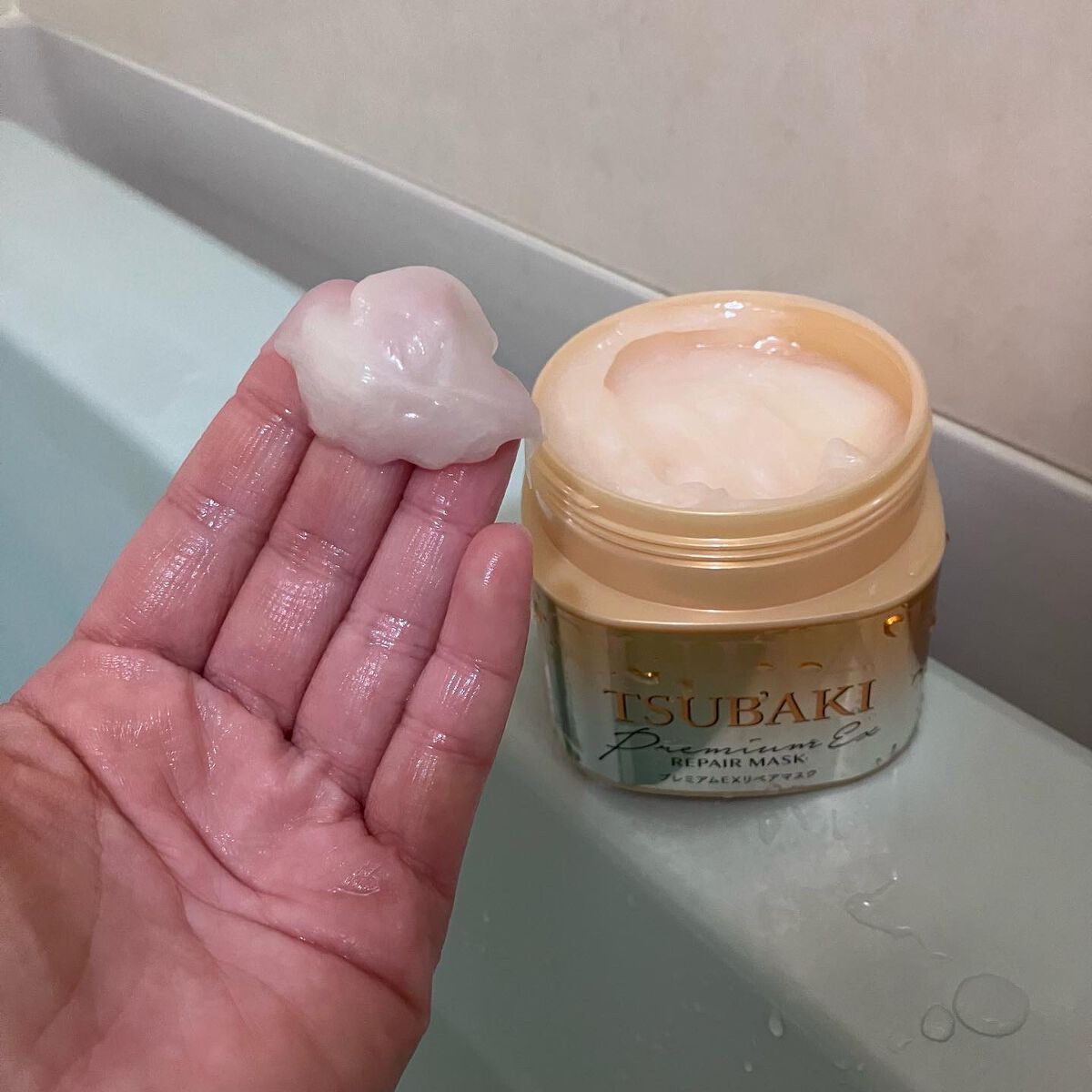 プレミアムリペアマスク(資生堂 プレミアムリペアマスク)/TSUBAKI/ヘアマスク・ヘアパックを使ったクチコミ(3枚目)