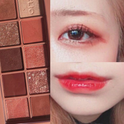 グラスティングウォーターグロス/rom&nd/リップグロスを使ったクチコミ(2枚目)