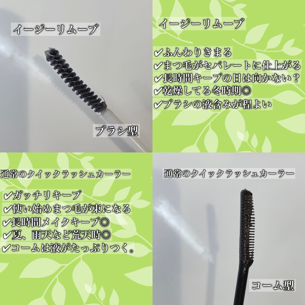 クイックラッシュカーラーER/キャンメイク/マスカラ下地を使ったクチコミ（2枚目）