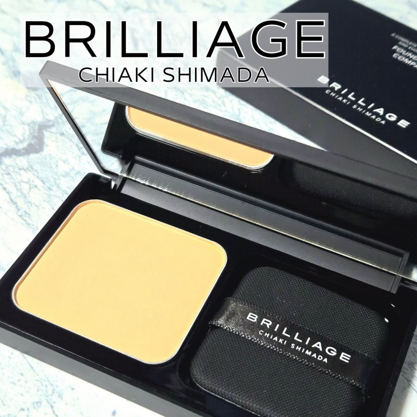 パウダリーファンデーション レジェンダリー グロウ/ブリリアージュ/パウダーファンデーションを使ったクチコミ（1枚目）