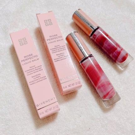 ローズ・パーフェクト・リキッド/GIVENCHY/口紅を使ったクチコミ(8枚目)