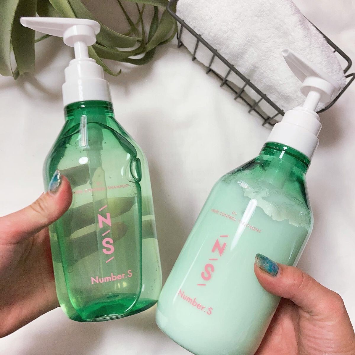 うねりコントロール シャンプー／ヘアトリートメント/Number.S /市販シャンプーを使ったクチコミ（2枚目）