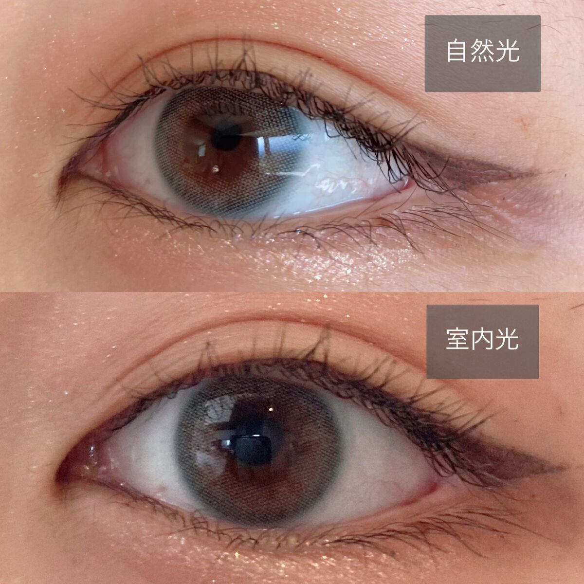 エーブルブルーマンスリー (A.BLE BLUE monthly)/OLOLA/1ヶ月(1MONTH)カラコンを使ったクチコミ(4枚目)