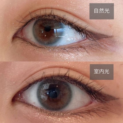 エーブルブルーマンスリー (A.BLE BLUE monthly)/OLOLA/1ヶ月(1MONTH)カラコンを使ったクチコミ(4枚目)