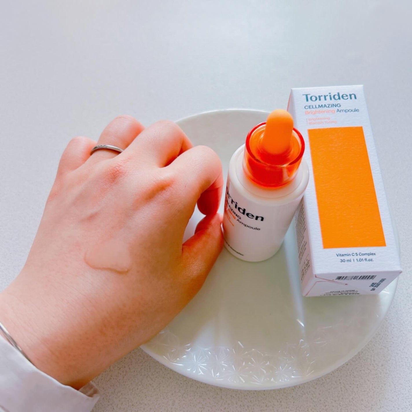 セルメイジング ビタC ブライトニングアンプル/Torriden/美容液を使ったクチコミ(5枚目)