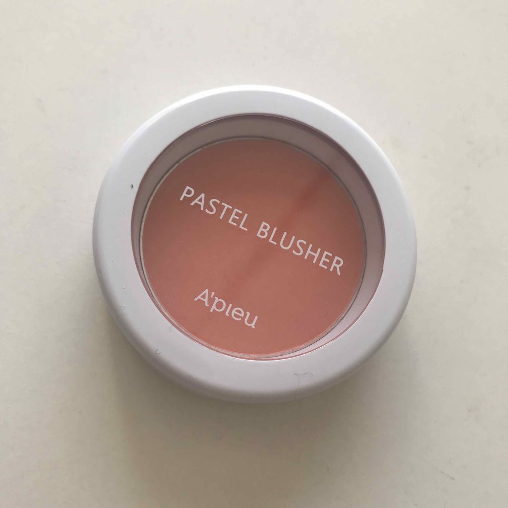 アピュー パステルブラッシャー/A’pieu/パウダーチークを使ったクチコミ(1枚目)