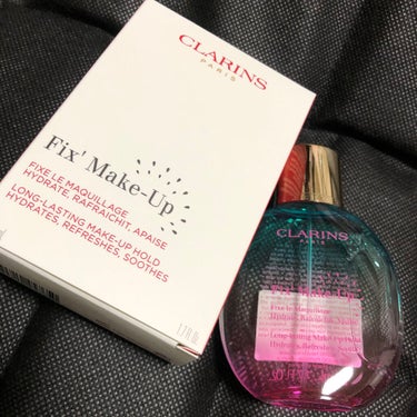 フィックス メイクアップ/CLARINS/ミスト状化粧水を使ったクチコミ（1枚目）