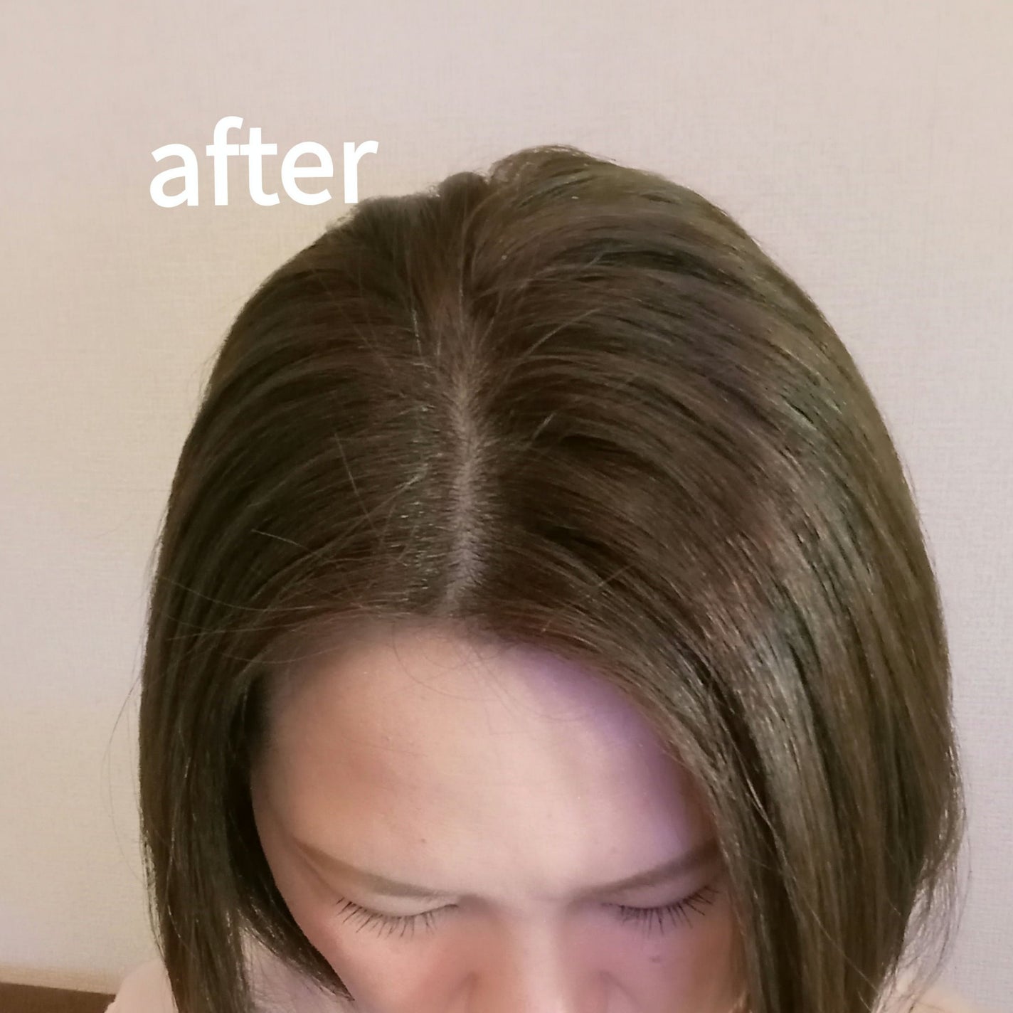 カラージェニック ミルキーヘアカラー (ちらっと白髪用)/サイオス/ヘアカラーを使ったクチコミ(3枚目)