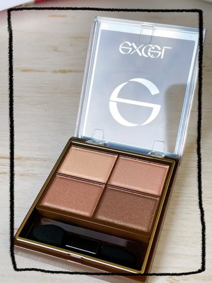 スキニーリッチシャドウ/excel/アイシャドウパレットを使ったクチコミ(2枚目)