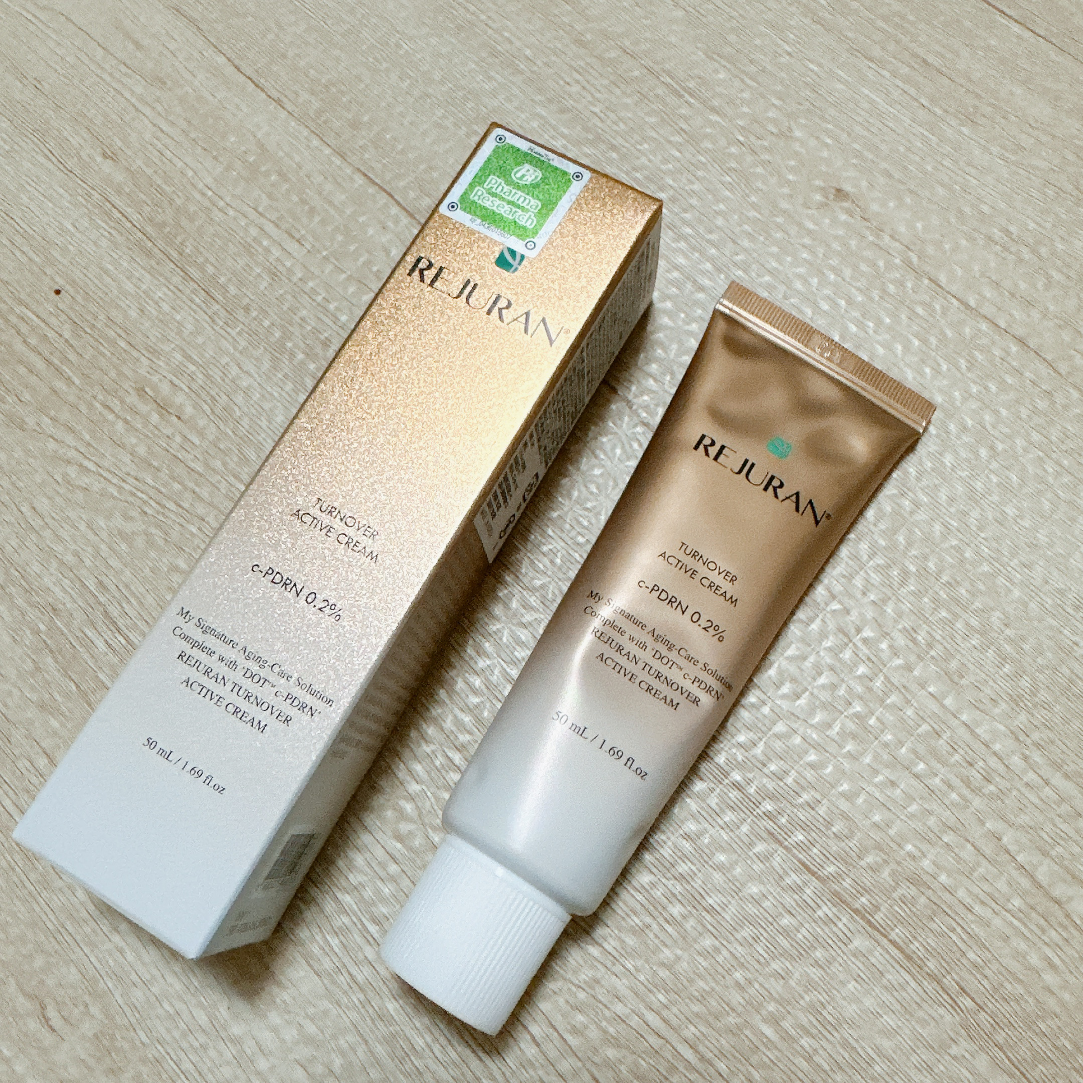 REJURAN ターンオーバーアクティブクリーム 50ml/REJURAN COSMETICS/フェイスクリームを使ったクチコミ（2枚目）