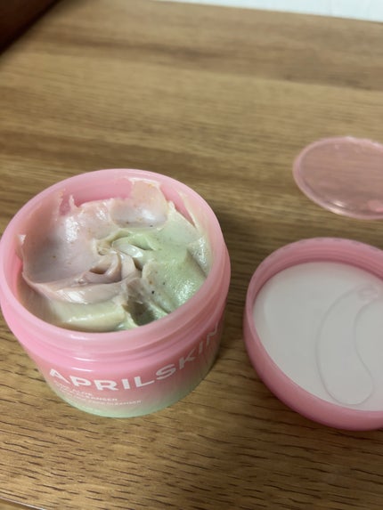 ピンクアロエメレンゲクレンザー/APRILSKIN/その他洗顔料を使ったクチコミ(2枚目)