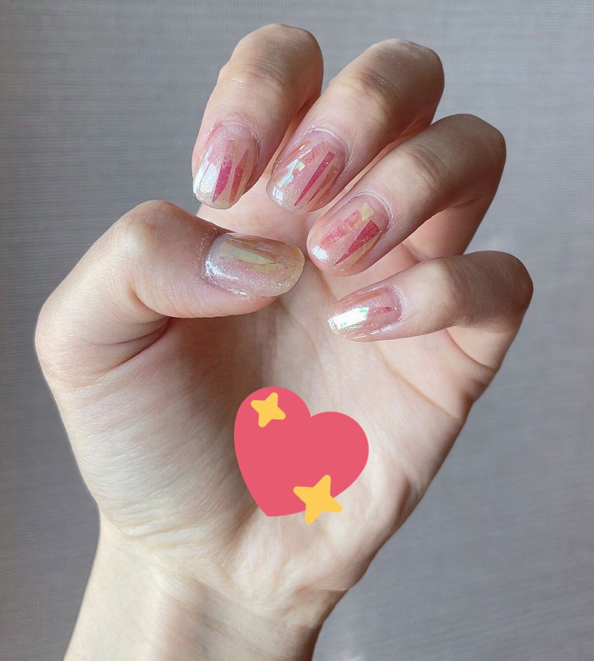 ジェルネイル（ライト対応）/セリア/ジェルネイルを使ったクチコミ（1枚目）