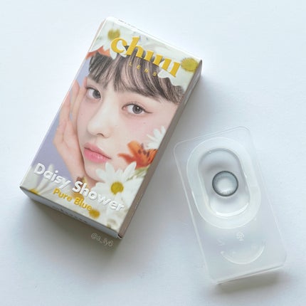 Daisy Shower 1Day/chuu LENS/ワンデー(1DAY)カラコンを使ったクチコミ(2枚目)