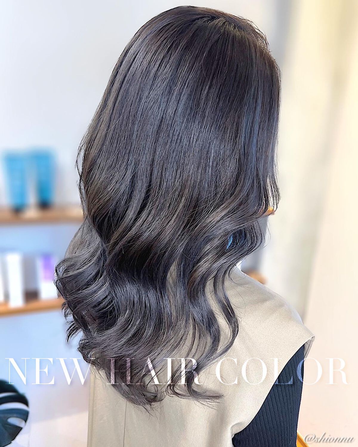 しおんぬ on LIPS 「💇🏼♀️💈Pleaseswipe➠➠前回に引き続き、グレー系..」(3枚目)